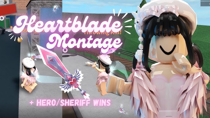 MM2 MONTAGE WITH HEARTBLADE AND LOVE GUN 