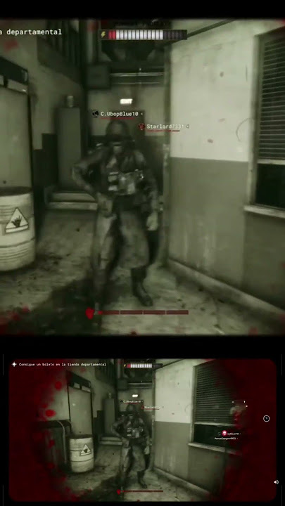#Outlast no perdona: traición en un pasillo oscuro 💀🔪 #gaminglatino #outlastshorts #outlasttrials