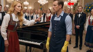👉😬 ”OM DU SPELAR DET DÄR PIANOT GIFTER JAG MIG MED DIG!” — SKRATTADE MILJARDÄREN… MEN HAN SPELADE