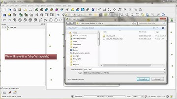 QGIS-Import CSV file