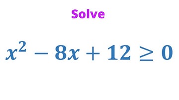 how to solve quadratic inequalities graphically and write solutions in interval notation