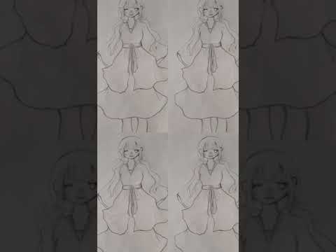 Video Vẽ anime mặc đồ cổ trang - youtube