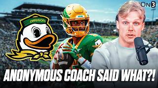 Anonymous Coach Said WHAT About Oregon Ducks Football?