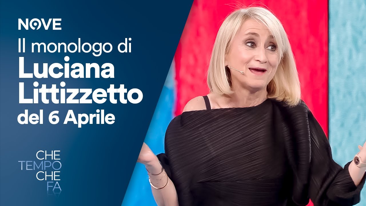 Il monologo di Luciana Littizzetto del 6 aprile | Che tempo che fa