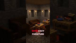 Create a secret base in minecraft #minecraft #viral #gaming #gamingshorts