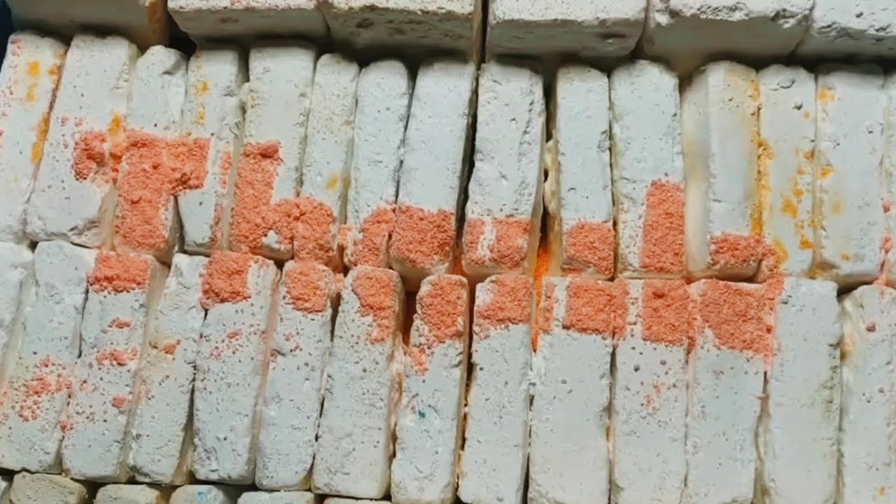 Satisfying Orange Chalk Reform Crush 🍊✨ 