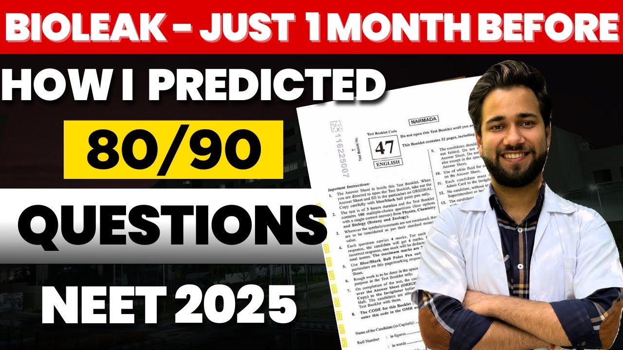 How I PREDICTED 90% BIOLOGY Paper 🔥 in NEET 2025 | Proove Video 🔥 | Aryan Babbar #neet #neet2026