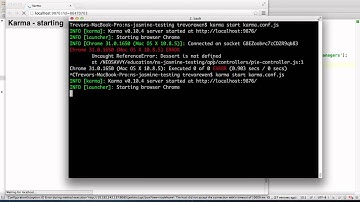 12) Angular/Jasmine, Re-Tooling Configurations