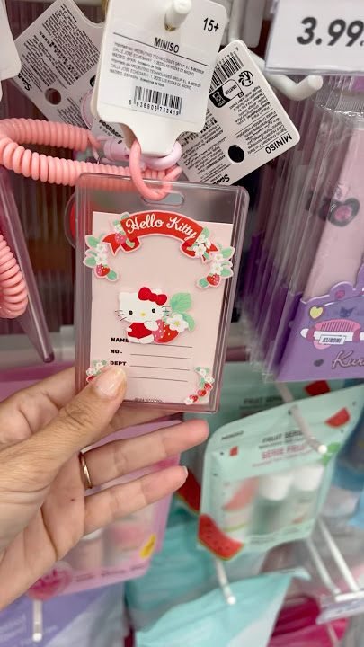 Hello Kitty finds #hellokitty #hellokittyaddict #sanrio #kawaii #miniso #minisoland #cute