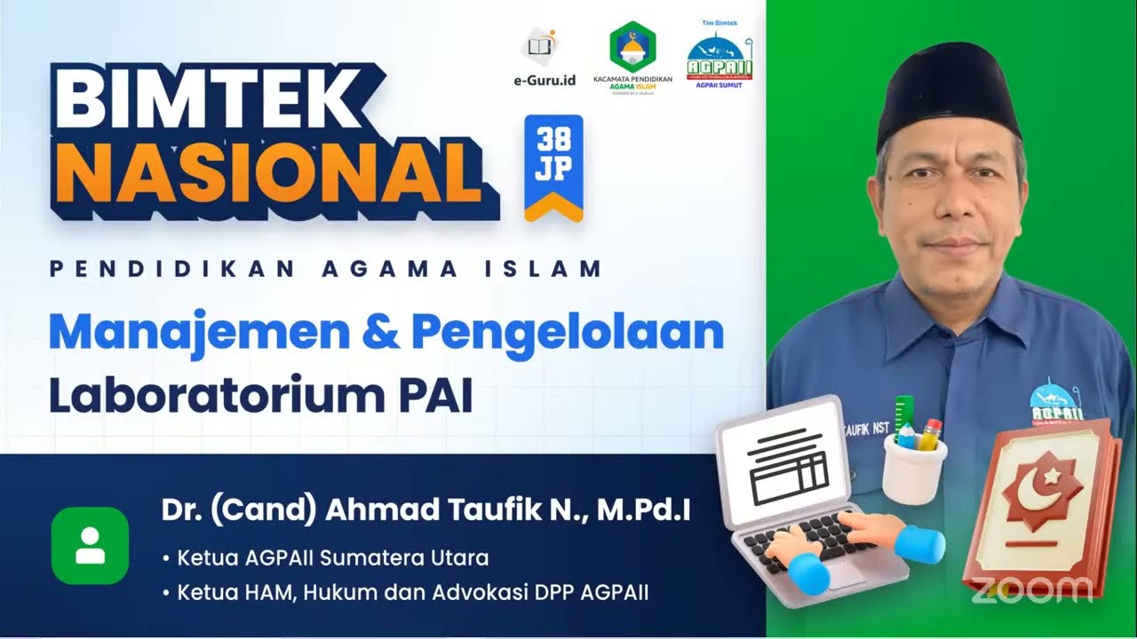 #3 BIMTEK NASIONAL : Manajemen dan Pengelolaan Laboratorium PAI