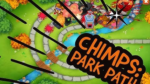 BTD6: How to beat Park Path on Chimps Difficulty