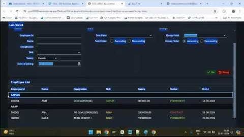 38 SAP UI5 FIORI Applying Grouping part2
