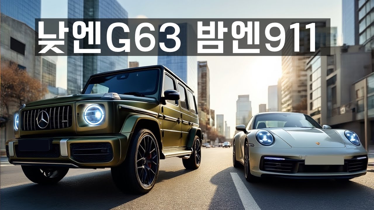 G63으로 나갔다가, 911로 마무리하는 하루 일상 • 잼민이 드림카 브이로그