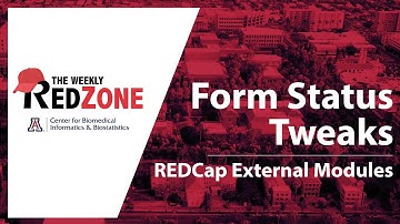 REDZone - Form Status Tweaks