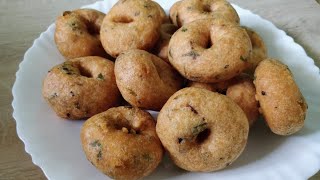 Medu Vada in a detailed way | perfect crispy vada | no flour/cooking soda |మెదు వడ చాలా డీటైల్డ గా