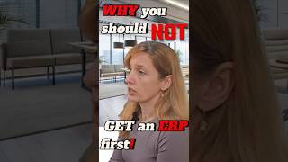 Why you should NOT get an ERP first! #techtips #smbtech
