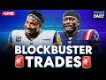 Browns Trade DE Myles Garrett to Rams | WR AJ Brown Traded to Patriots! | Yahoo Sports Daily LIVE! 🔴