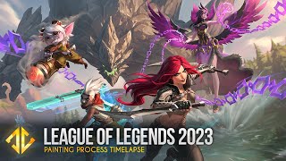 League of Legends - Key Marketing Art 2023