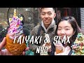 Taiyaki  stax ice cream in chinatown  little italy new york city