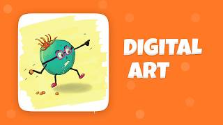 Creating a Funny Cartoon Character in Photoshop | Speed Art Timelapse