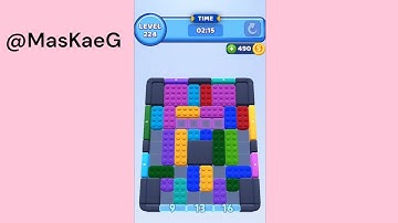 Color Block Jam Level 224 | Walkthrough Solution