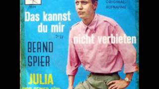 Miniatura del video "Das kannst Du mir nicht verbieten - Bernd Spier - ( You Can Never Stop Me Loving You)"