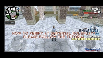 SA-MP: Universal Roleplay | Verification Tutorial