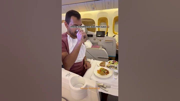 Emirates Business class experience from India in Boeing 777