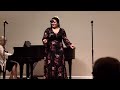 Lamour est un oiseau rebelle from carmen by georges bizet sung by kimberly adam at the quadrangle