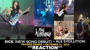Musicians REACT to The Warning: S!CK Debut Oct 21 2023, plus Ale