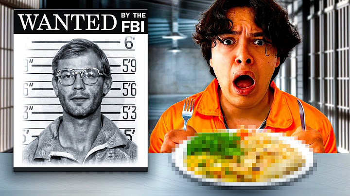 PROBANDO LA ULTIMA COMIDA DE PRISIONEROS CON PENA DE MU3RT3!