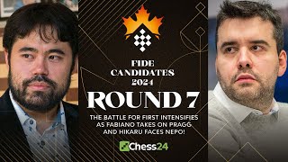 Fide Candidates 2024 Rd 7 Fabiano V Pragg Hikaru V Ian Intensifies The Fight For The Top Spot