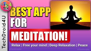 Best App for Meditation | Apps for Relaxing and Meditation | TechDroid4U screenshot 1