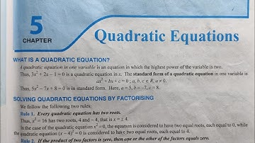QUADRATIC EQUATIONS CLASS 10 ICSE CHAPTER 5 EXERCISE 5B Q.NO. 7-10