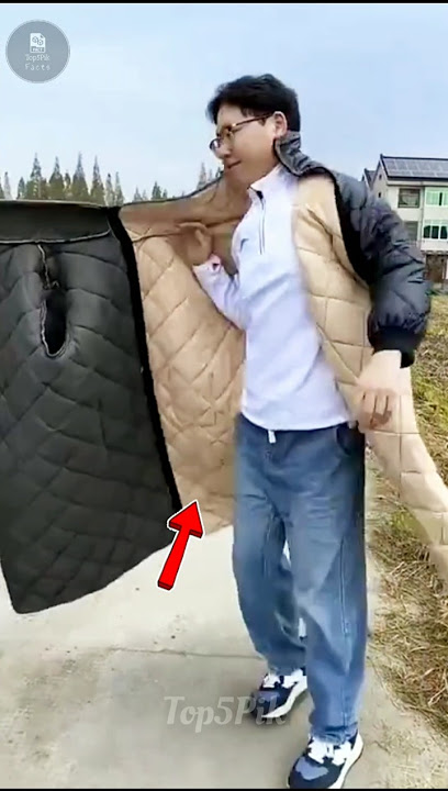 China’s Genius Winter Jacket! 😱 #shorts
