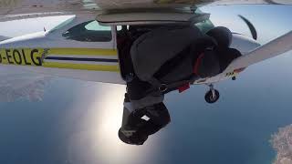 Skydiving highlight exits C182