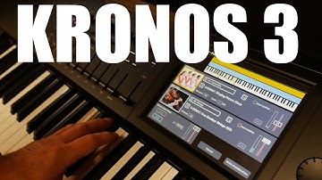 Korg KRONOS 3 - Epic Sound Short Demo - First Play