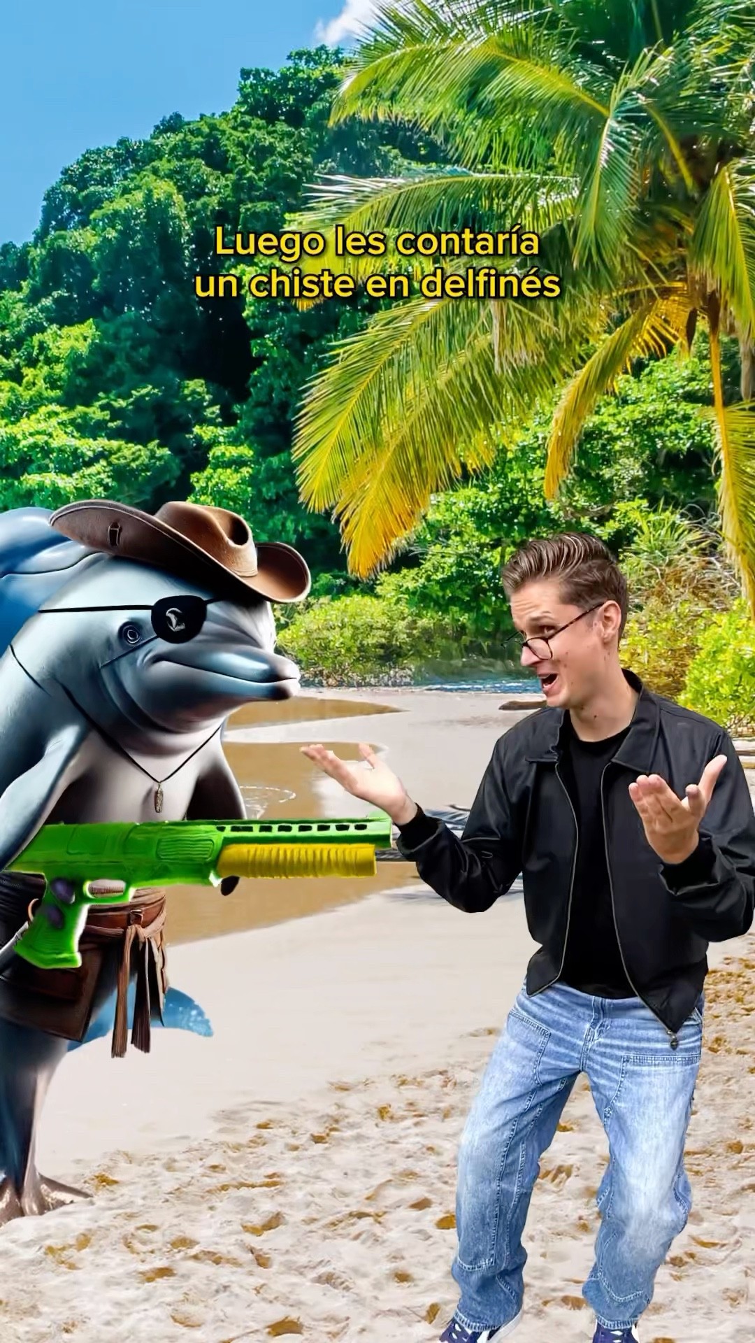 ME PELEÉ CON UN DELFÍN ??