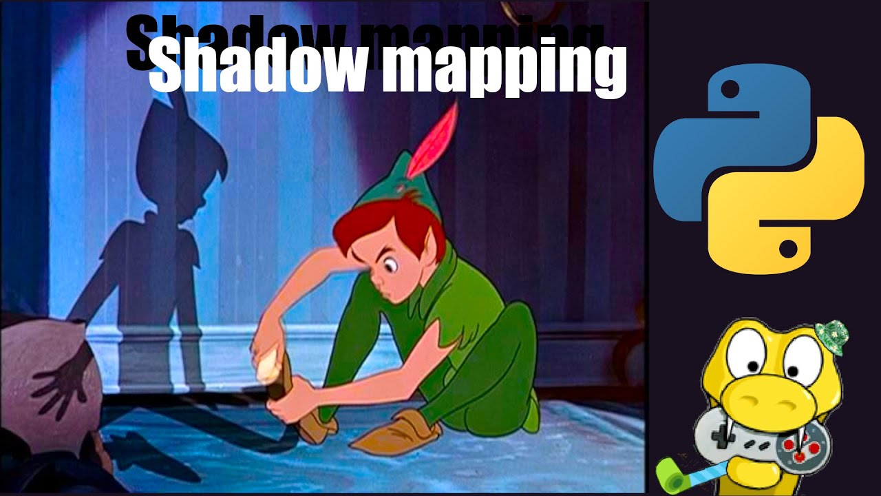 Basic Dynamic Shadow Mapping on my 3D graphics engine made in Python ...