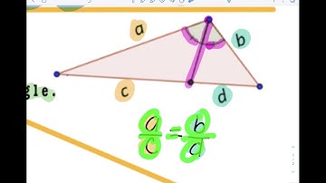 Angle Bisector Theorem VIDEO LESSON