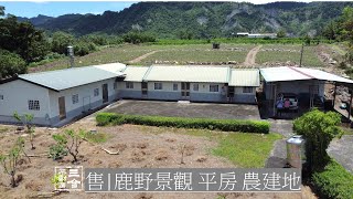 售 | 鹿野景觀平房農建地 | 三合不動產