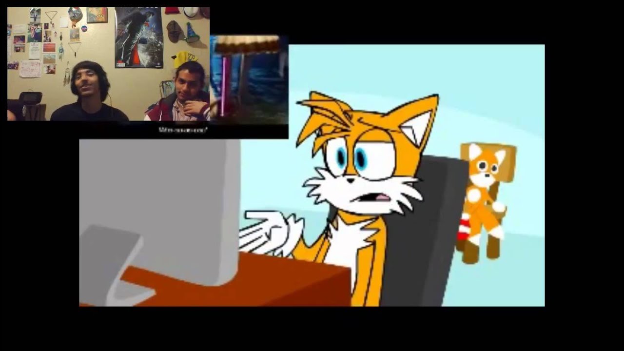 GB,ICE,ST watch Tails Reacts To What Does The Fox Say with song 