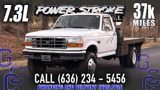 7:3 Powerstroke For Sale: 1996 Ford F350 OBS 5 speed 4x4 Diesel With Only 37k Miles