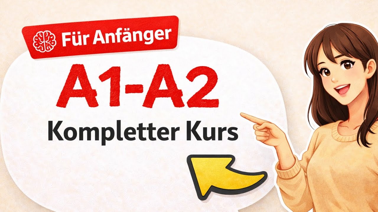 👉 Learn German A1–A2 Full Course | Kompletter Deutschkurs für Anfänger ...