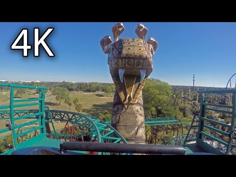 Cobra S Curse Front Seat On Ride 4k Pov Busch Gardens Tampa Youtube