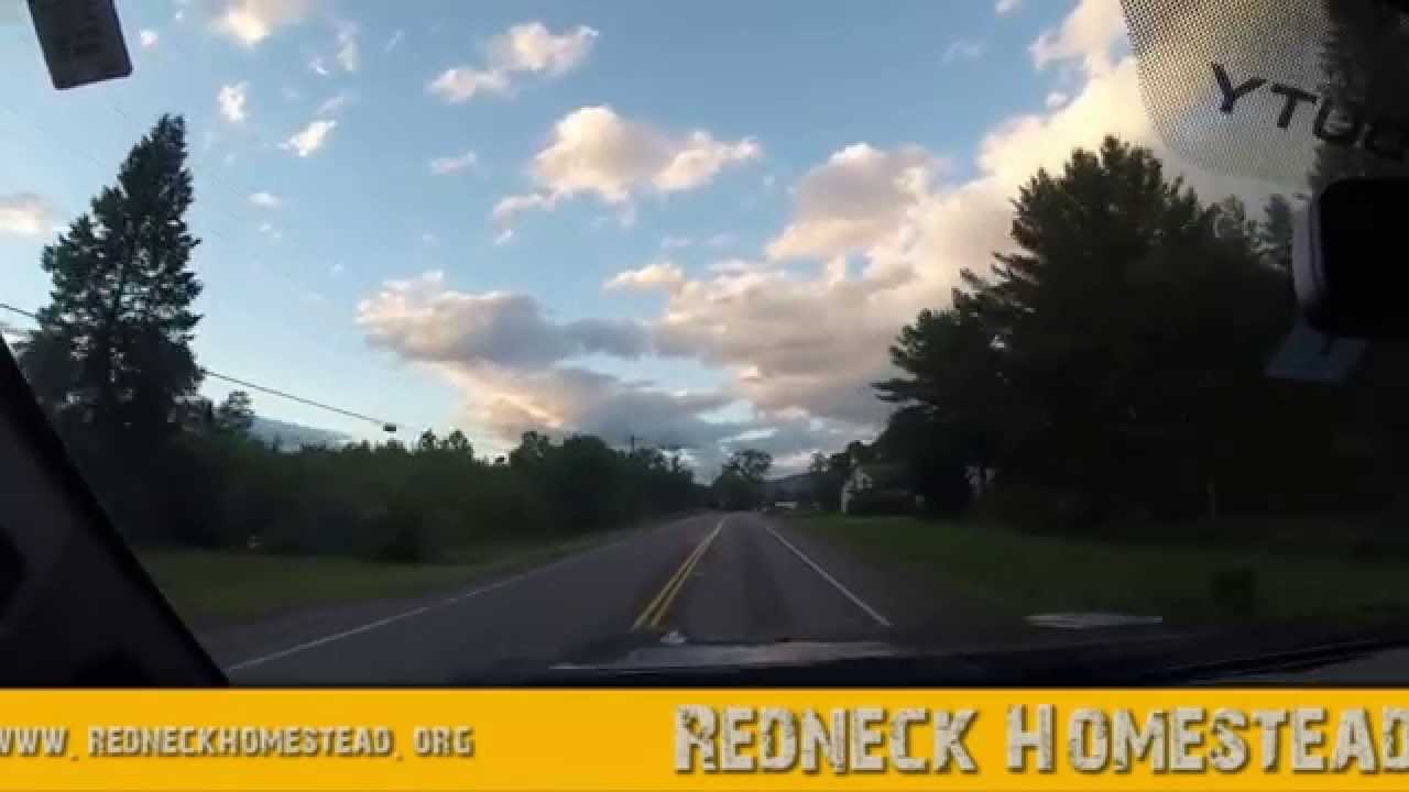 Ride Up to the Off Grid Cabin