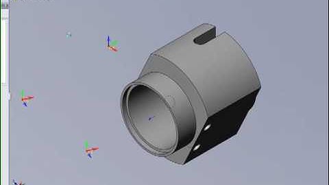 SolidCAM 2009 STL for Stock