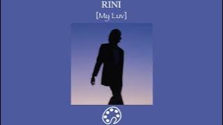 RINI - My Luv (feat. Bibi Bourelly)