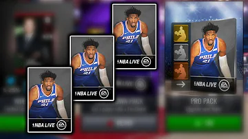 First Pack Opening of Nba Live Mobile 19 - You can Pull Program Players!