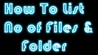 How to Get a set of Folders and File in a Directory using Java